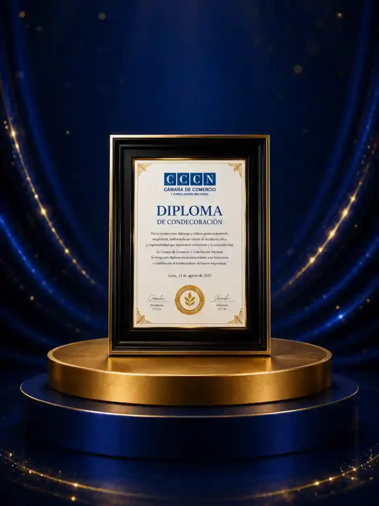 condecoración diploma